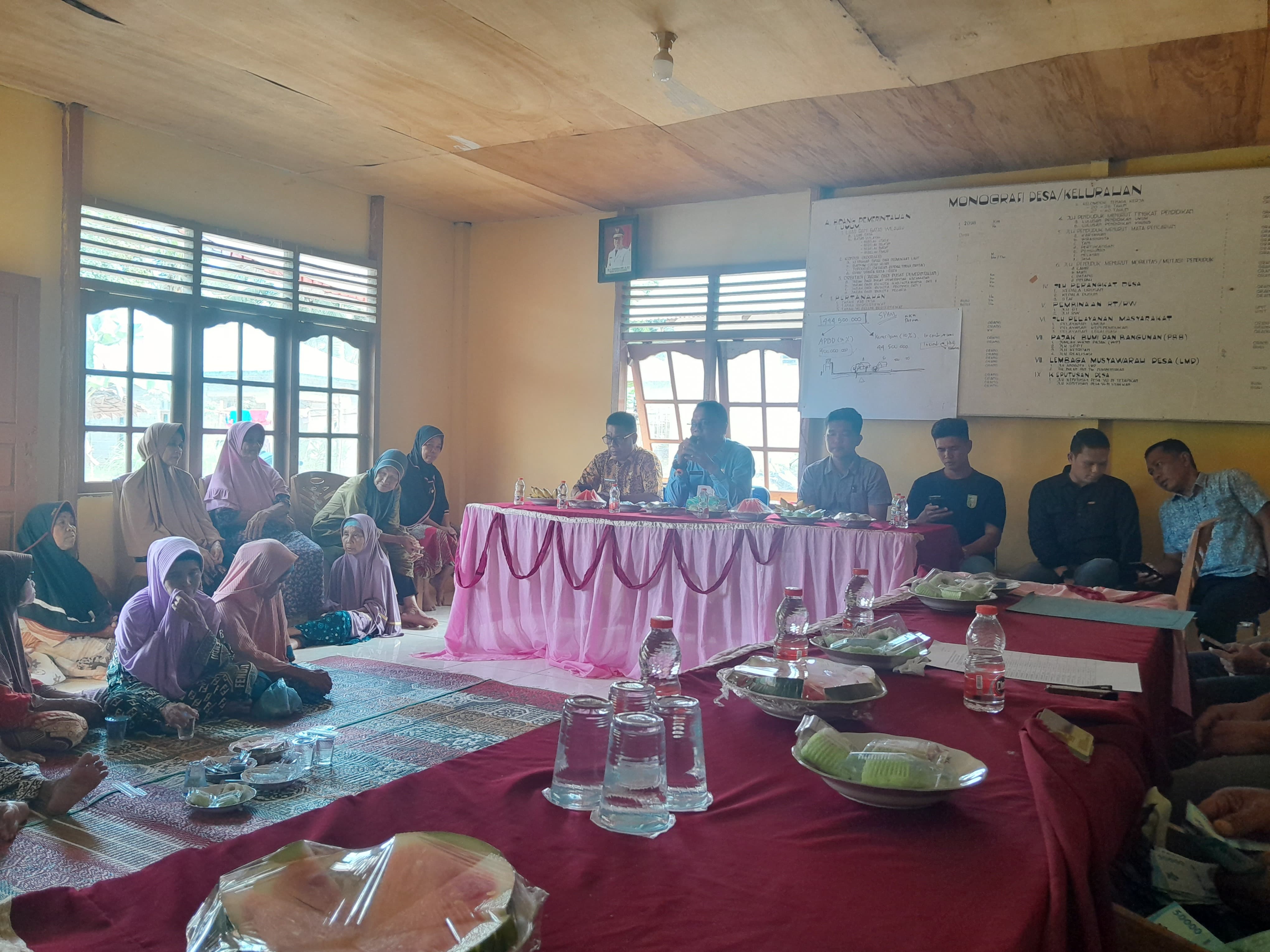 Telah direalisasikan BLT- DD periode Bulan Agustus s/d Oktober 2025